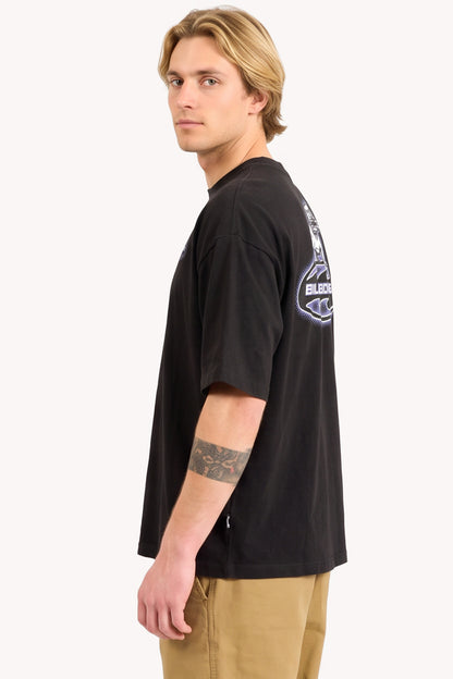 Remera Mc Billabong Bad Dog Wip Og Tee Negro 2