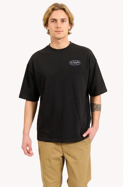 Remera Mc Billabong Bad Dog Wip Og Tee Negro 2
