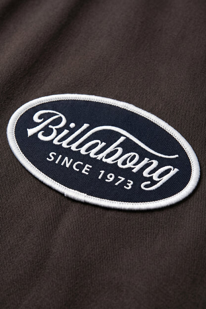 Remera Mc Billabong Patch Dimension Tee Marron