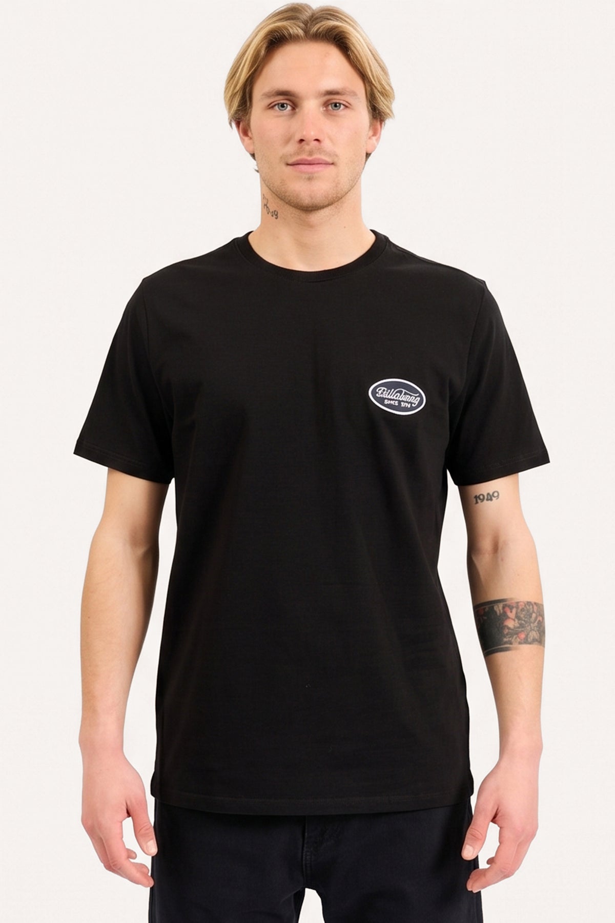 Remera Mc Billabong Patch Dimension Tee Negro