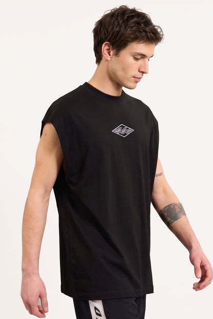 Musculosa Billabong Diamond Wave Over Muscle Negro