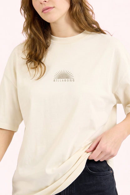 Remera Mc Billabong Ray Over Tee Crudo