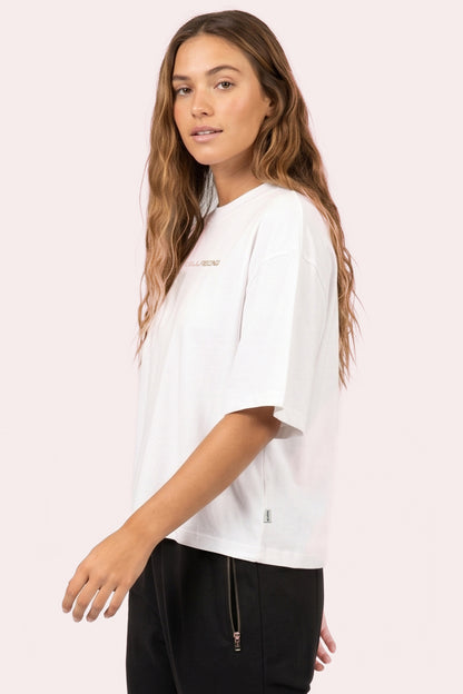 Remera Mc Billabong Vacation Boxy Tee Blanco