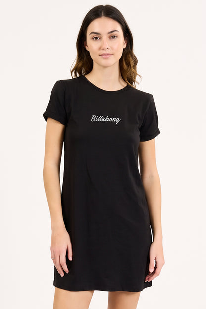 Vestido Billabong Sunset Retro Dress Negro