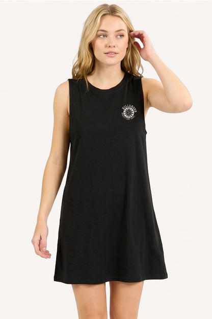 Vestido Billabong Sun Echoes Dress Negro