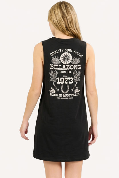 Vestido Billabong Sun Echoes Dress Negro