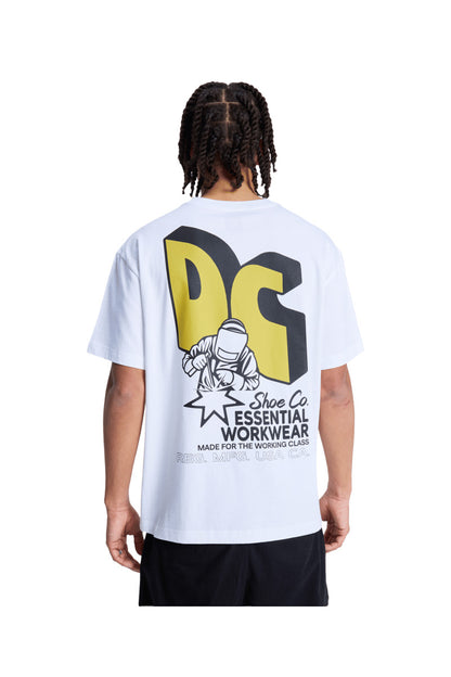 Remera Mc Dc Rem Mc Anodized Hss (Wht) Dc Blanco