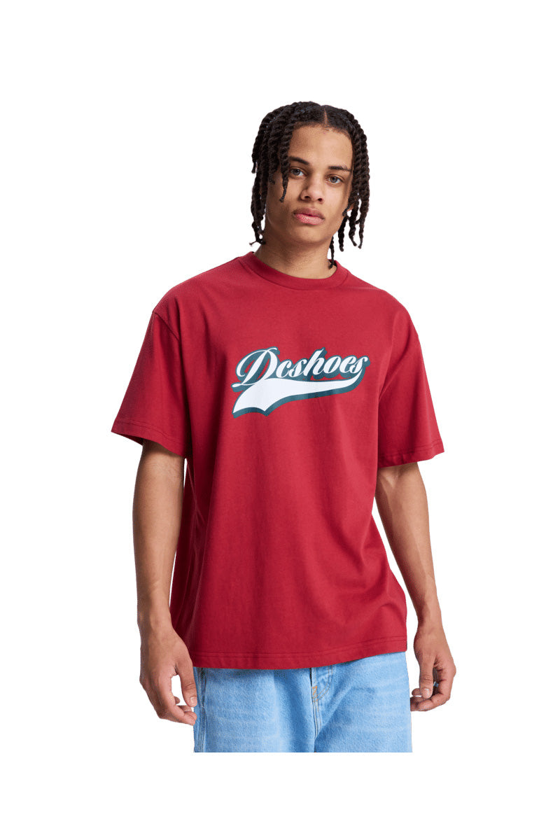 Remera Mc Dc Rem Mc Dc Old Fashion Hss (Rqn0) Dc Rojo
