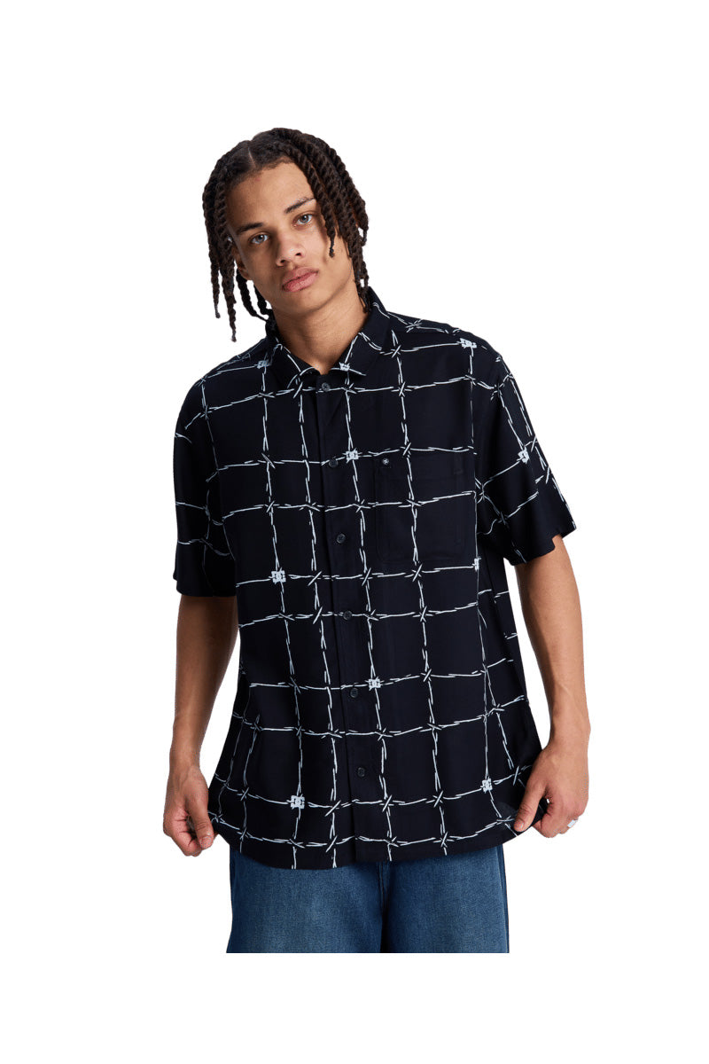 Camisa Mc Wired Resort (Kvj0) Dc Negro