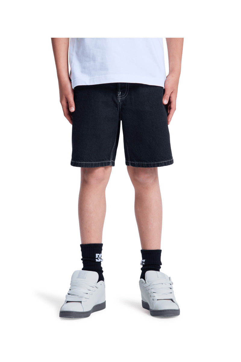 Bermuda Dc Walkshort Baggy Denim Short (Kvjw) Dc Negro