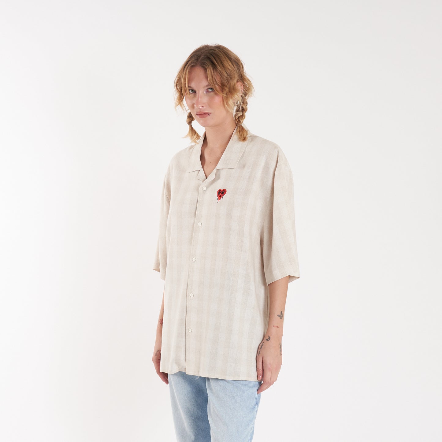 Camisa Mc Vulk Crying Shirt Cream