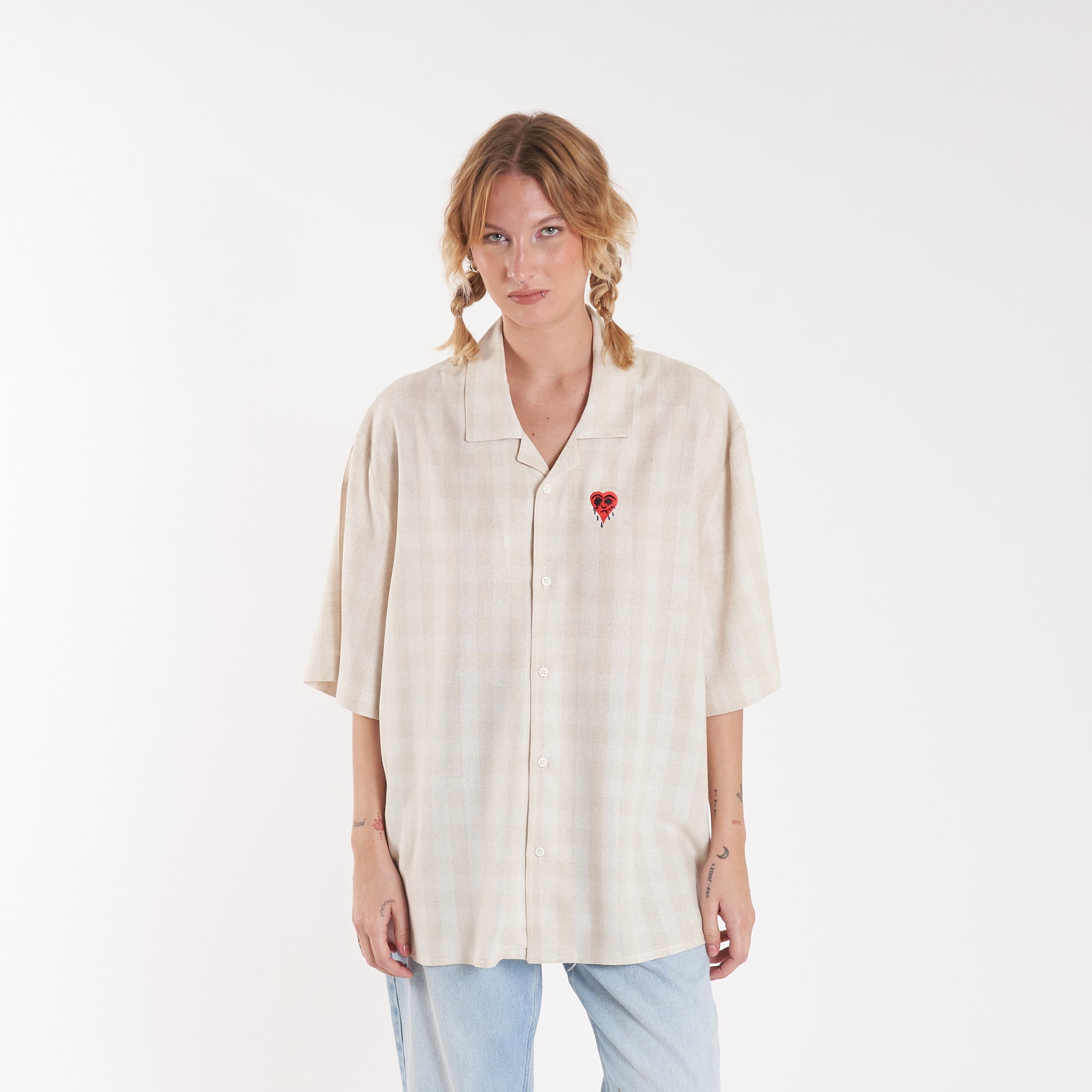 Camisa Mc Vulk Crying Shirt Cream