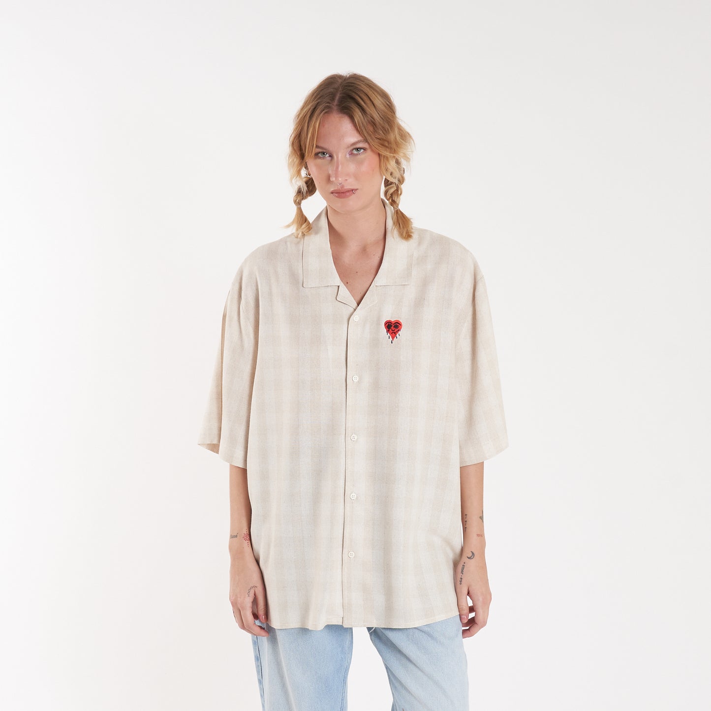 Camisa Mc Vulk Crying Shirt Cream