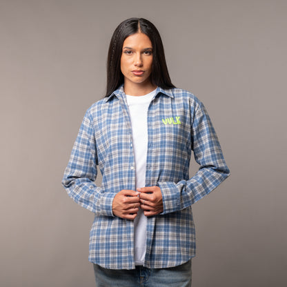 Camisa Ml Vulk Woods Blue