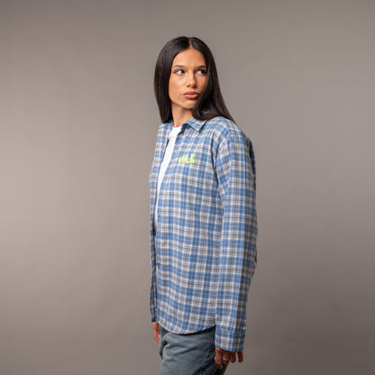 Camisa Ml Vulk Woods Blue
