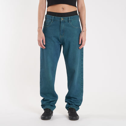 Jean Vulk Gustav Relax Jean Blue Green