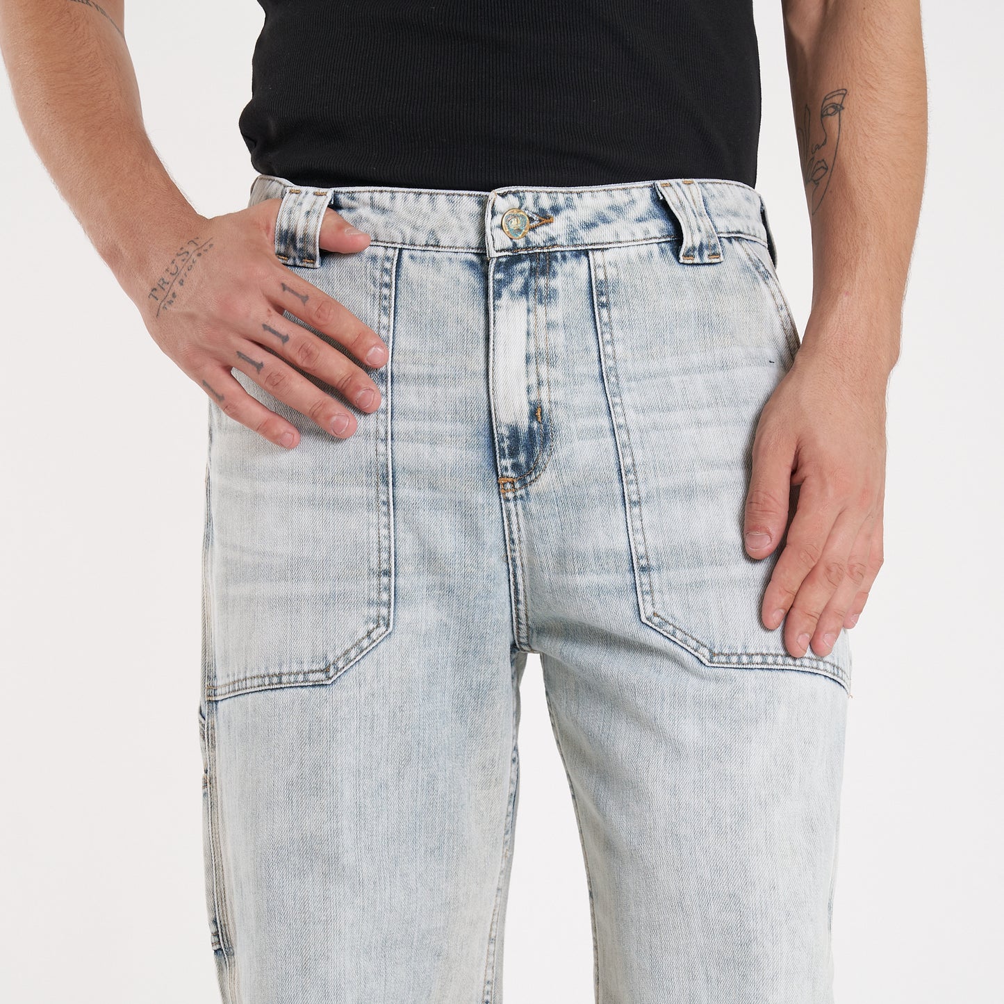 Jean Vulk Figo Skate Jean Acid Blue