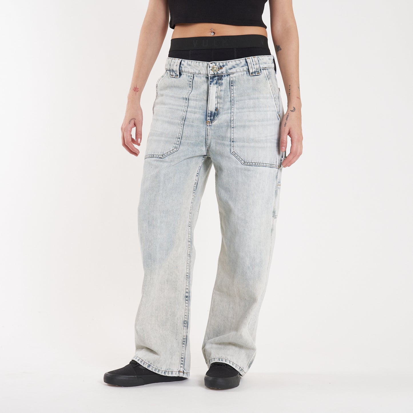 Jean Vulk Figo Skate Jean Acid Blue