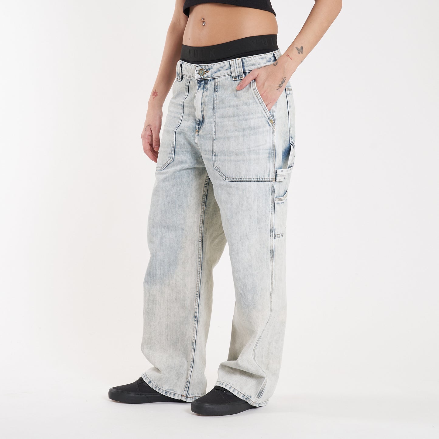 Jean Vulk Figo Skate Jean Acid Blue