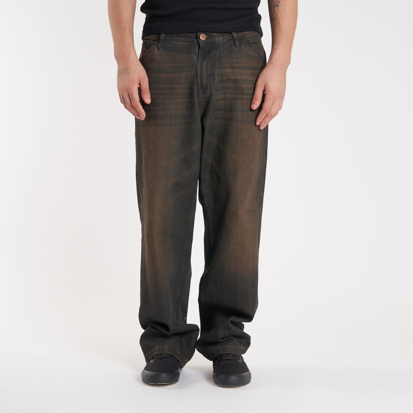 Jean Vulk Peter Extra Relax Jean Dark Brown