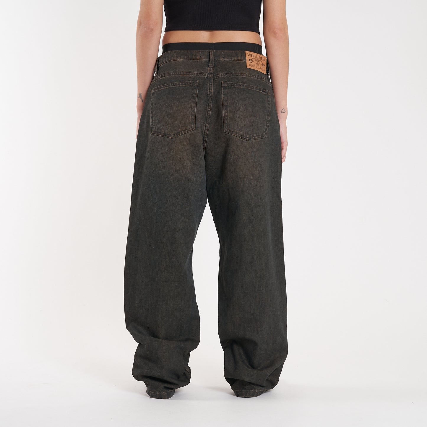 Jean Vulk Peter Extra Relax Jean Dark Brown
