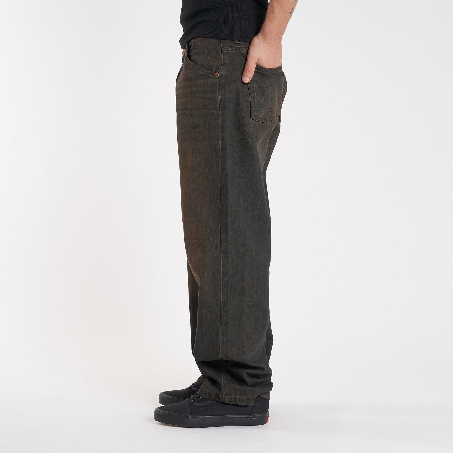 Jean Vulk Peter Extra Relax Jean Dark Brown