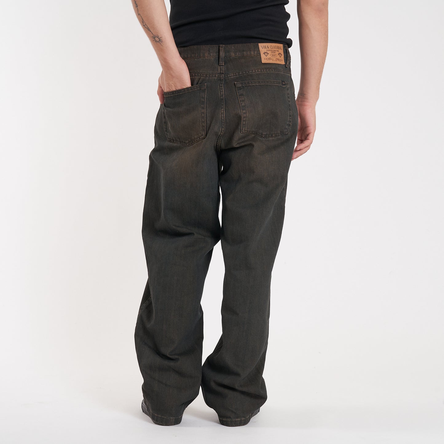 Jean Vulk Peter Extra Relax Jean Dark Brown