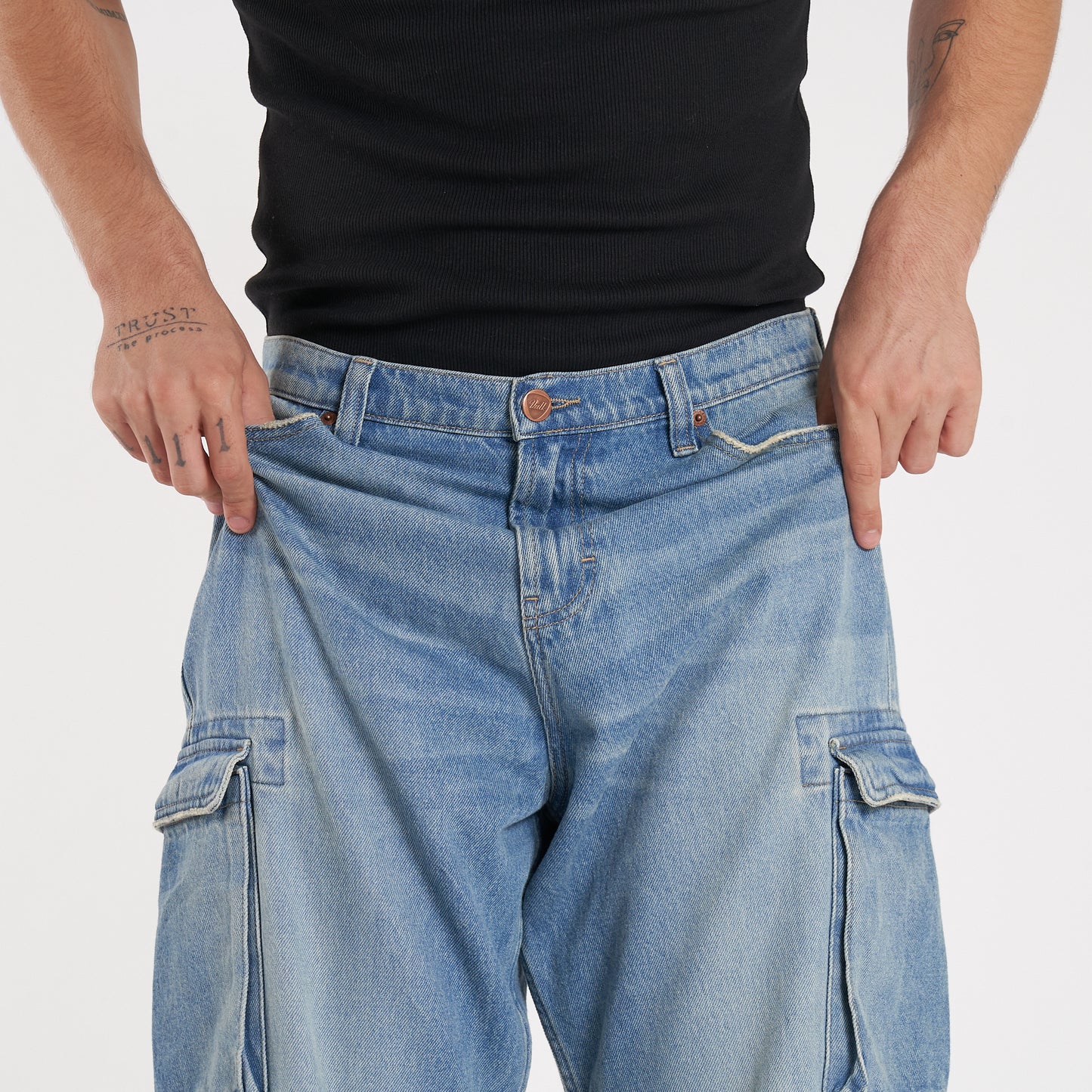 Jean Vulk Shane Cargo Jean Light Blue