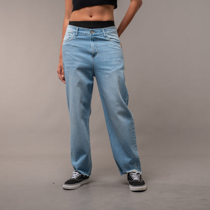 Jean Vulk Baggy Payne Light Blue