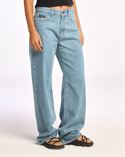 Jean Rusty Suzy Light Straight Jean Ld True Blue
