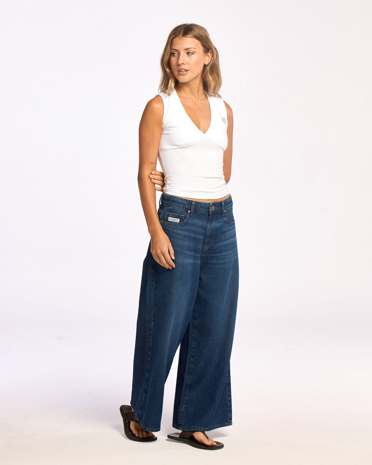 Jean Rusty New Wendy High Rise Jean Ld Deep Sea Blue