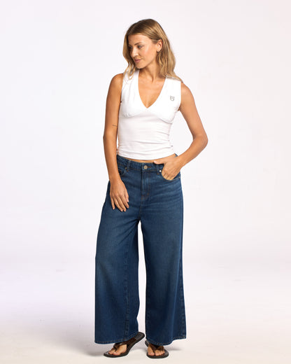 Jean Rusty New Wendy High Rise Jean Ld Deep Sea Blue
