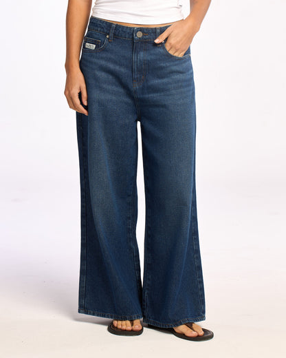 Jean Rusty New Wendy High Rise Jean Ld Deep Sea Blue