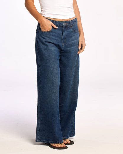 Jean Rusty New Wendy High Rise Jean Ld Deep Sea Blue