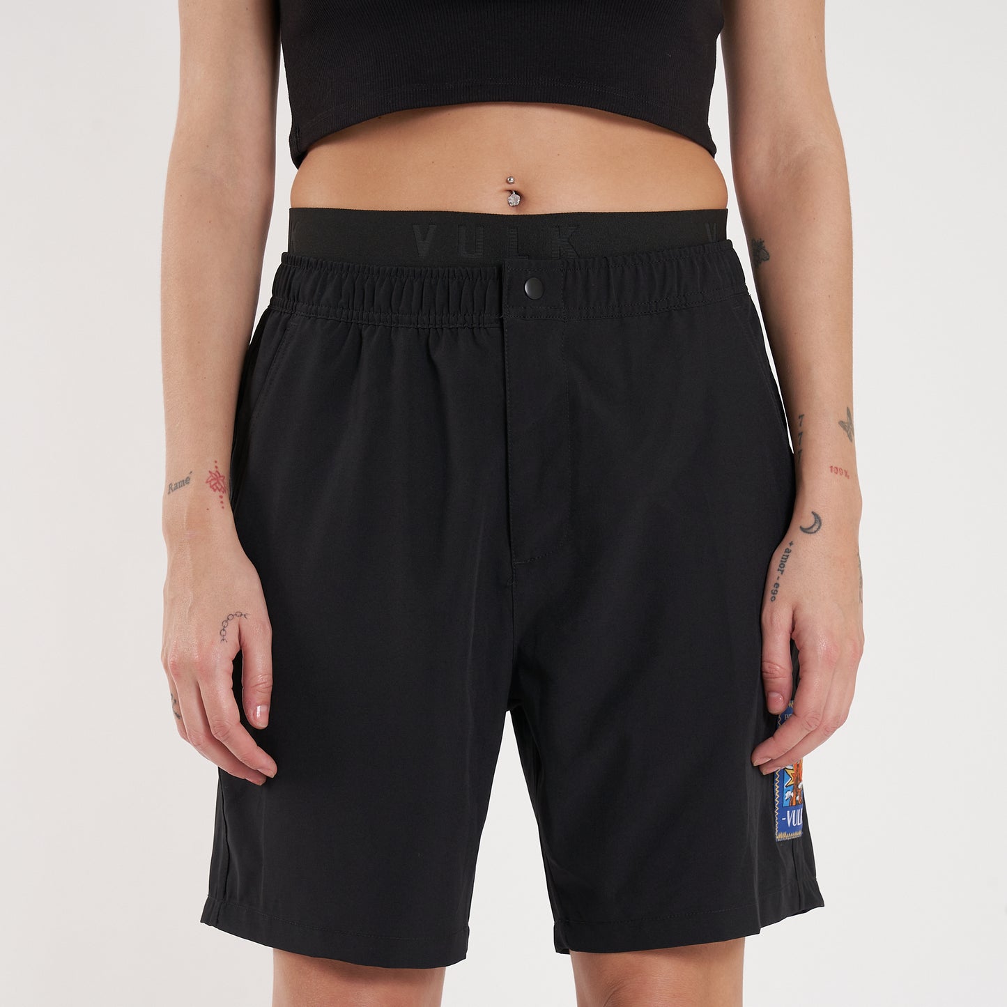 Short Vulk Volcano Boardshort Black