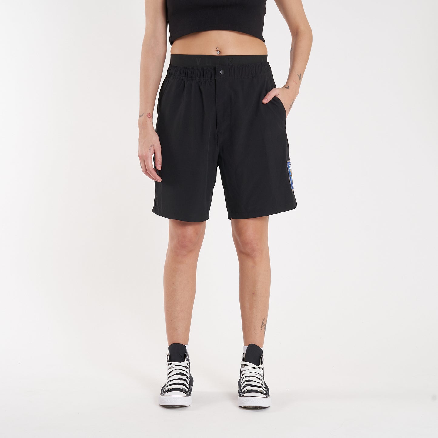 Short Vulk Volcano Boardshort Black