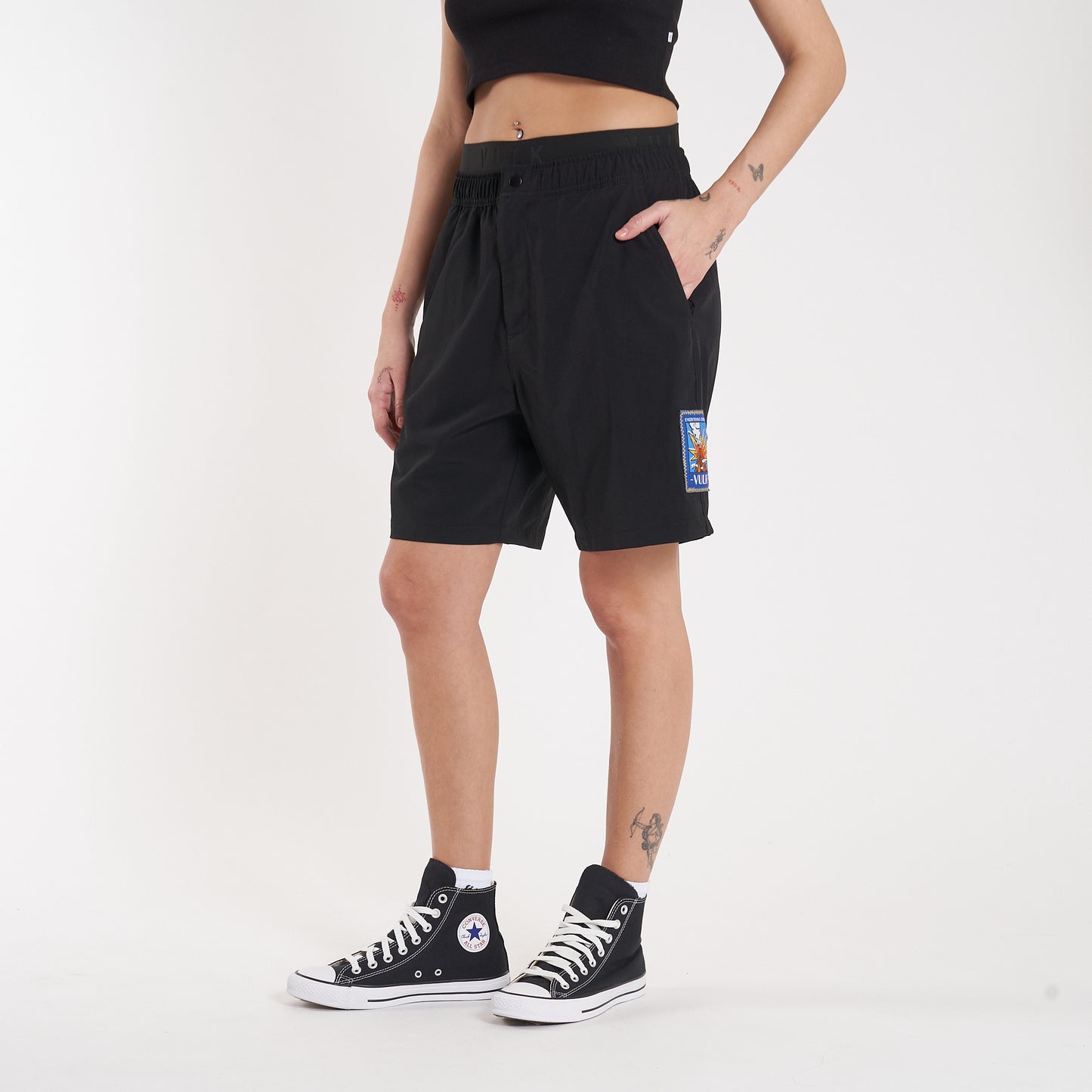 Short Vulk Volcano Boardshort Black