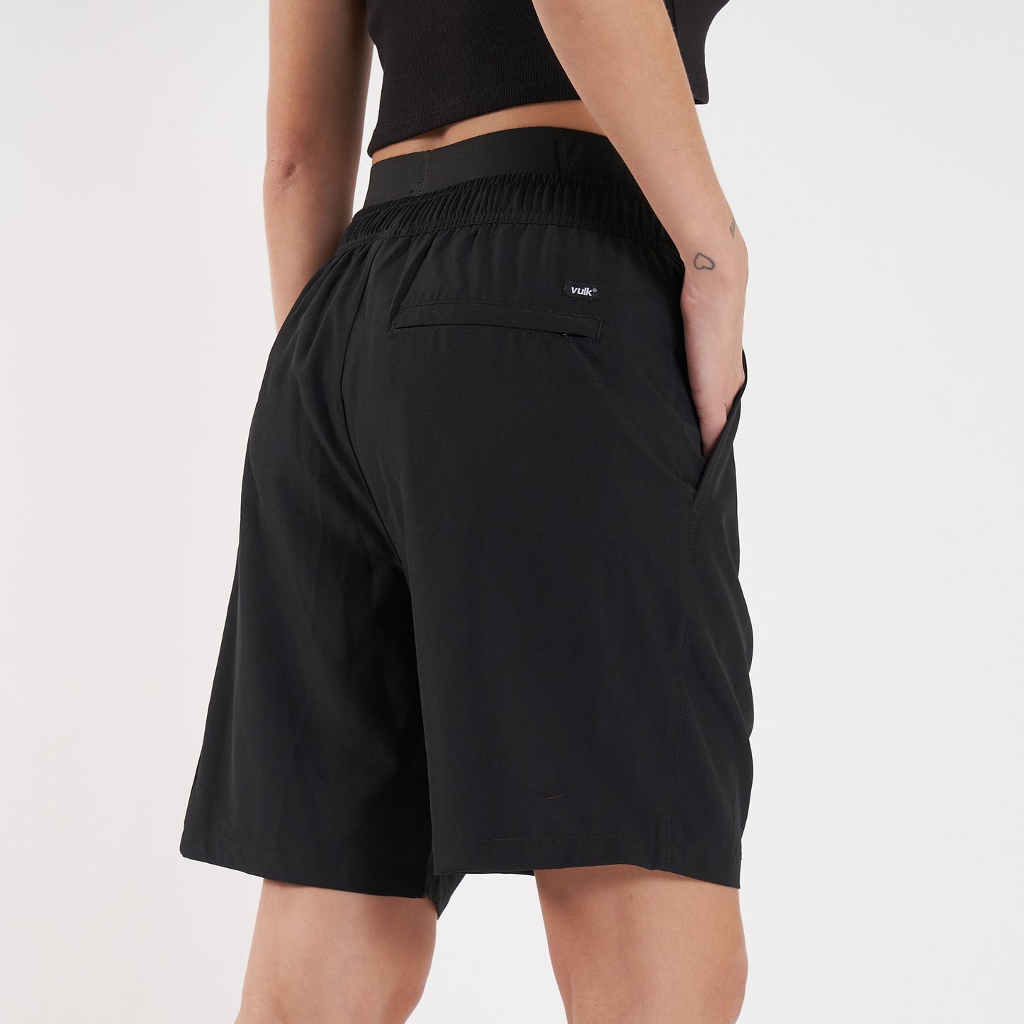 Short Vulk Volcano Boardshort Black