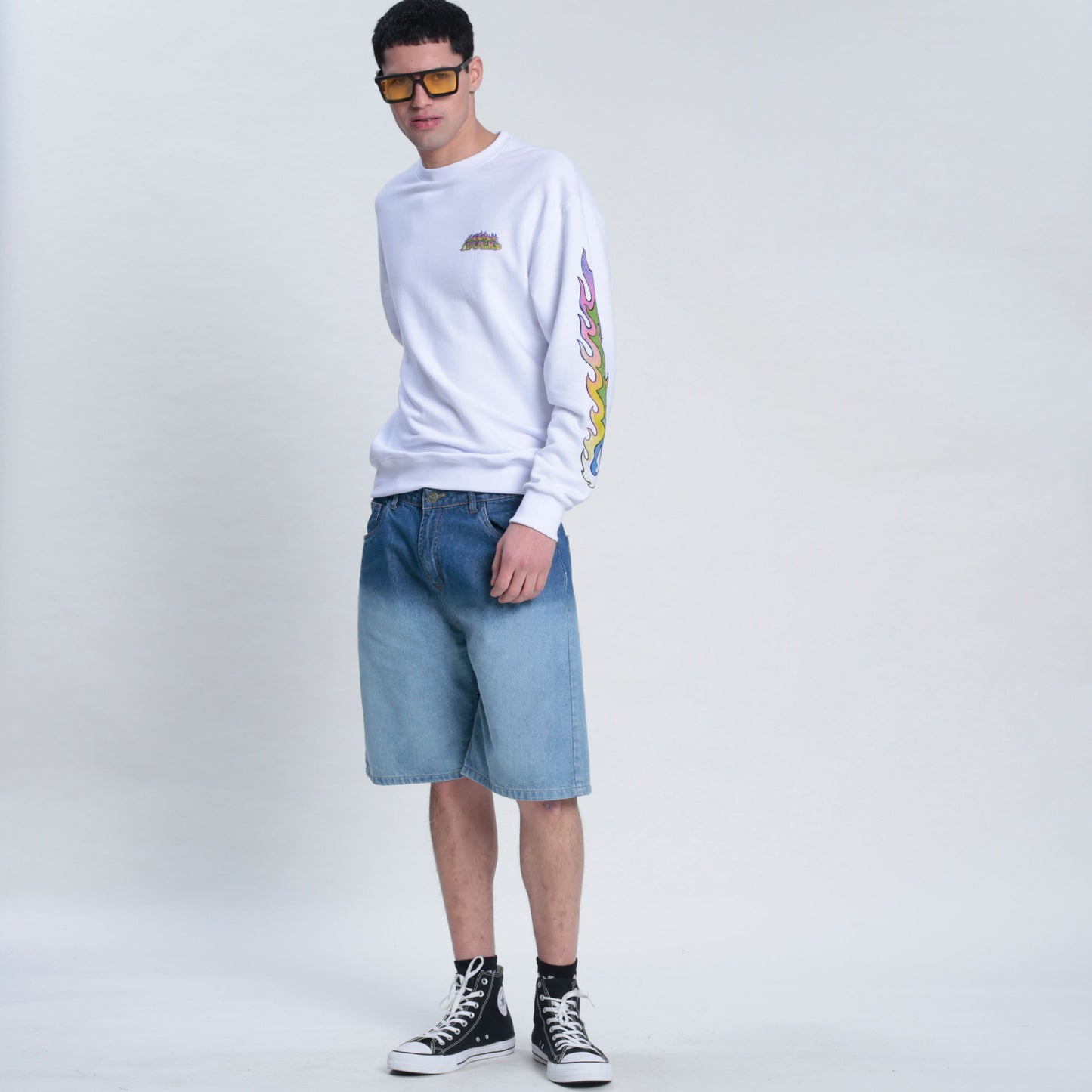 Bermuda Vulk Relax Long Colter Ws Blue