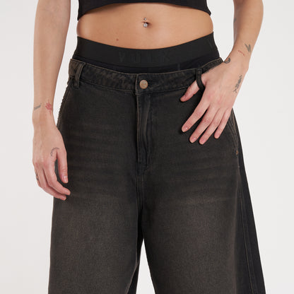 Bermuda Vulk Venice Relax Long Ws Oxyd Black