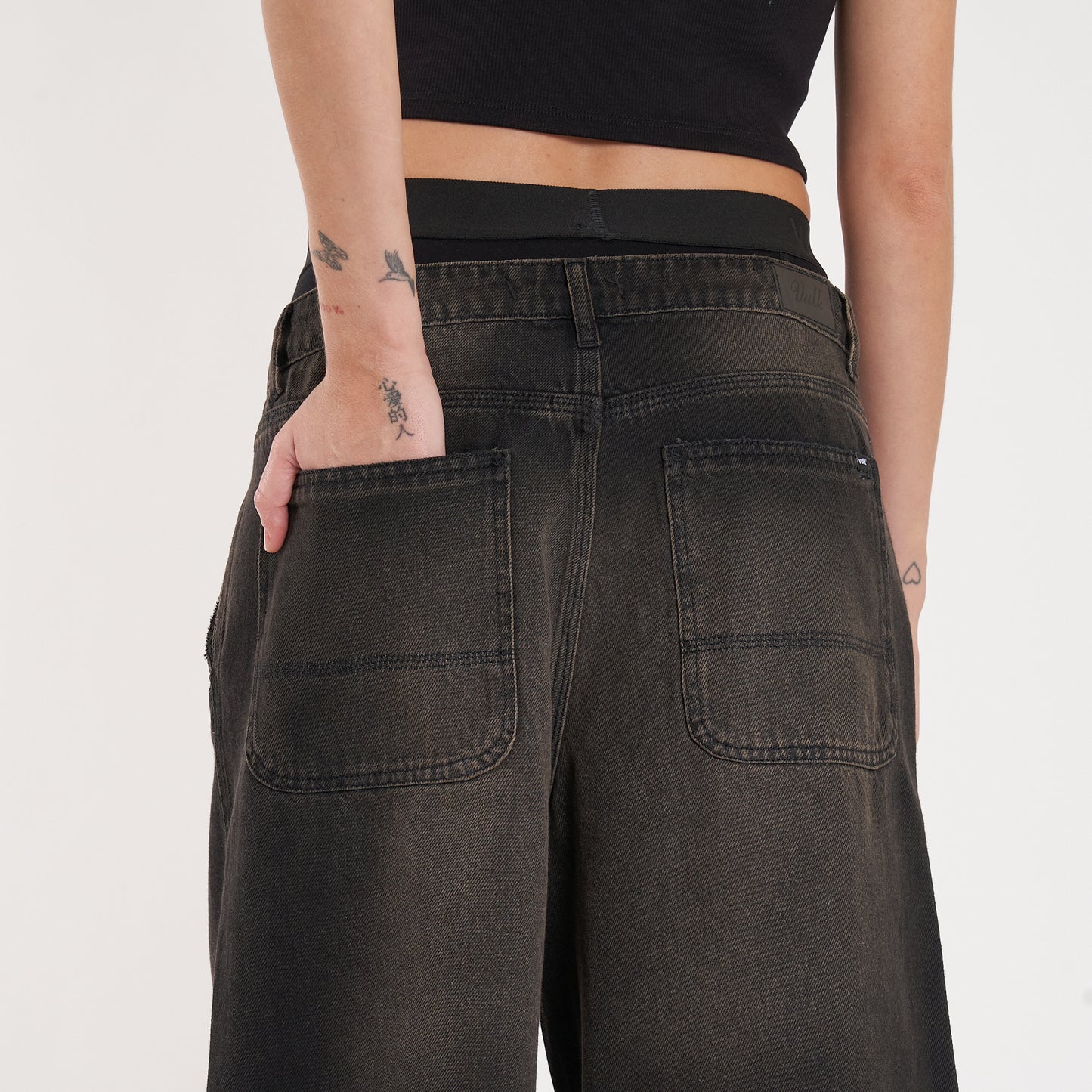 Bermuda Vulk Venice Relax Long Ws Oxyd Black