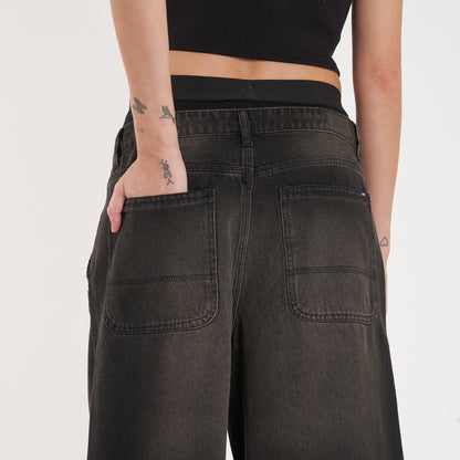 Bermuda Vulk Venice Relax Long Ws Oxyd Black