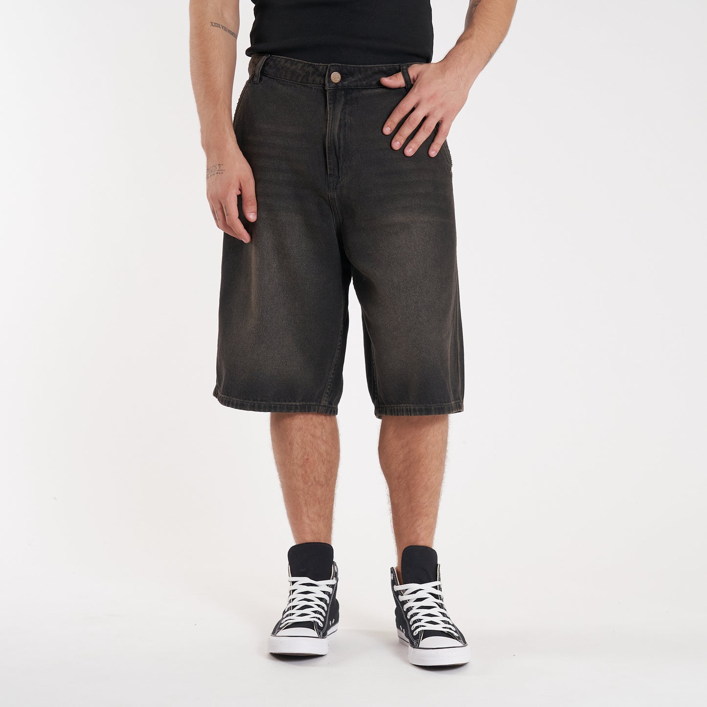 Bermuda Vulk Venice Relax Long Ws Oxyd Black