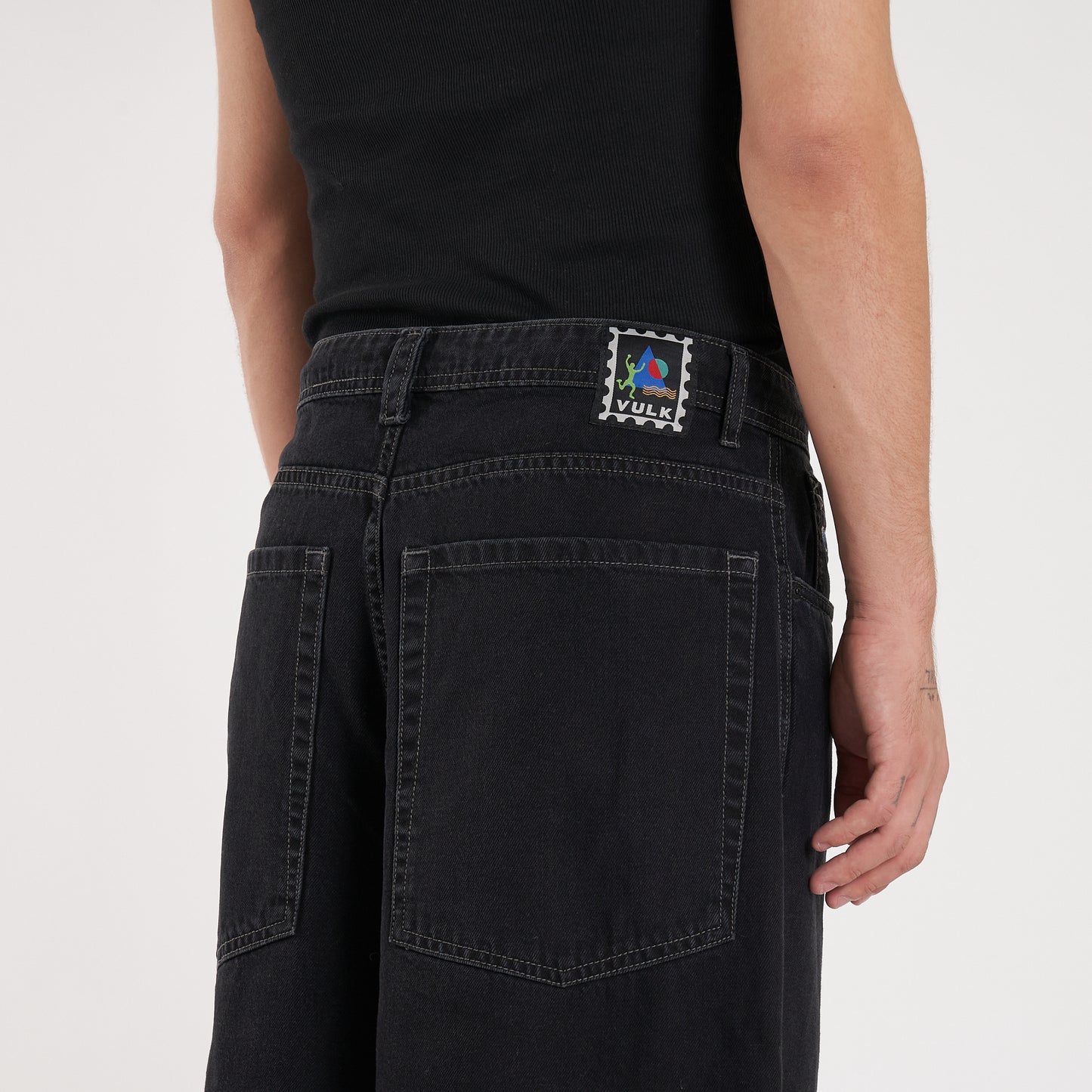 Bermuda Vulk Marcus Wide Long Ws Black