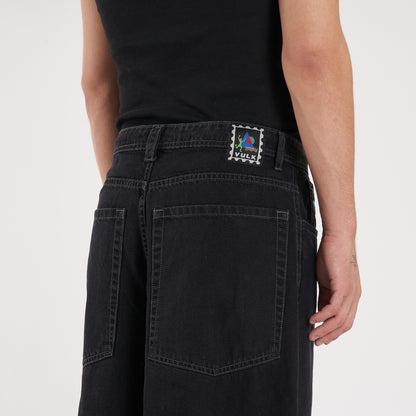 Bermuda Vulk Marcus Wide Long Ws Black