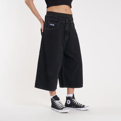 Bermuda Vulk Marcus Wide Long Ws Black