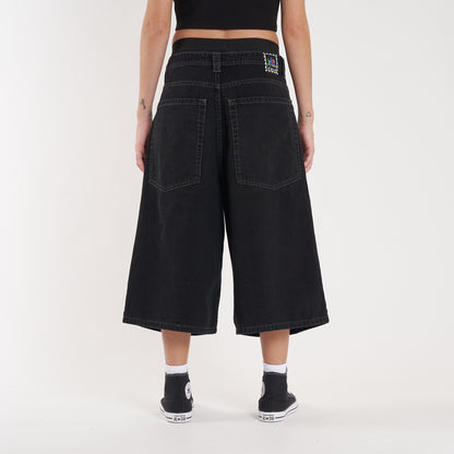 Bermuda Vulk Marcus Wide Long Ws Black