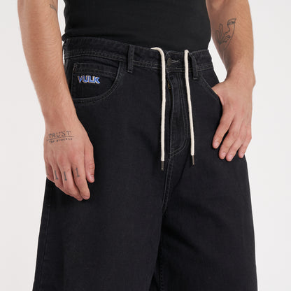 Bermuda Vulk Marcus Wide Long Ws Black