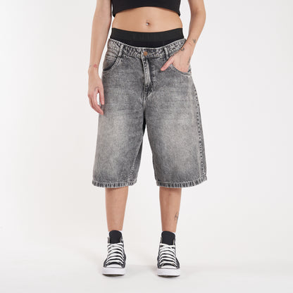 Bermuda Vulk Graff Relax Long Ws Grey