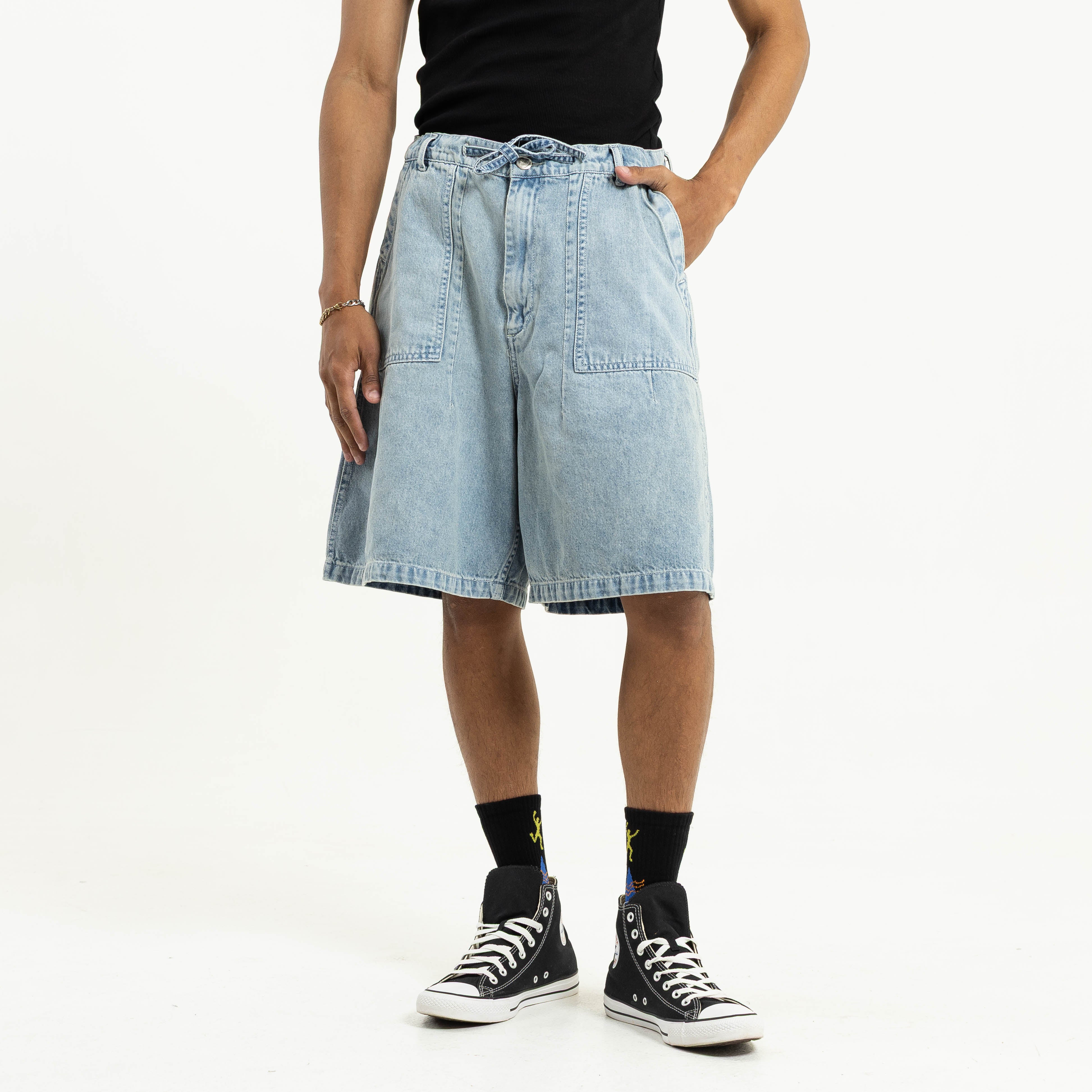 Bermuda Vulk Netta Relax Wide Ws Acid Blue